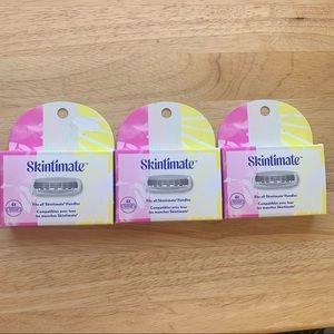 New Lot of 3 Skintimate Shaver Cart 4 per pack - 12 Total